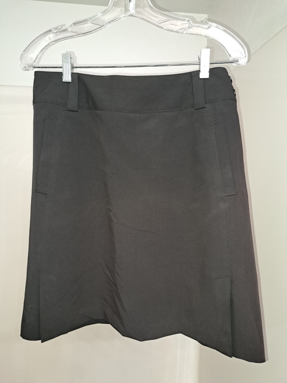 Sport Haley Black A-Line Golf Skirt